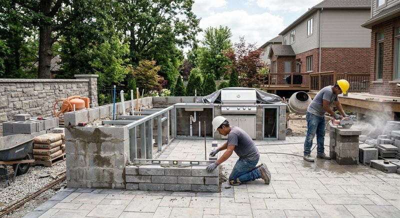 Outdoor Kitchen Renovation in Charleston, SC